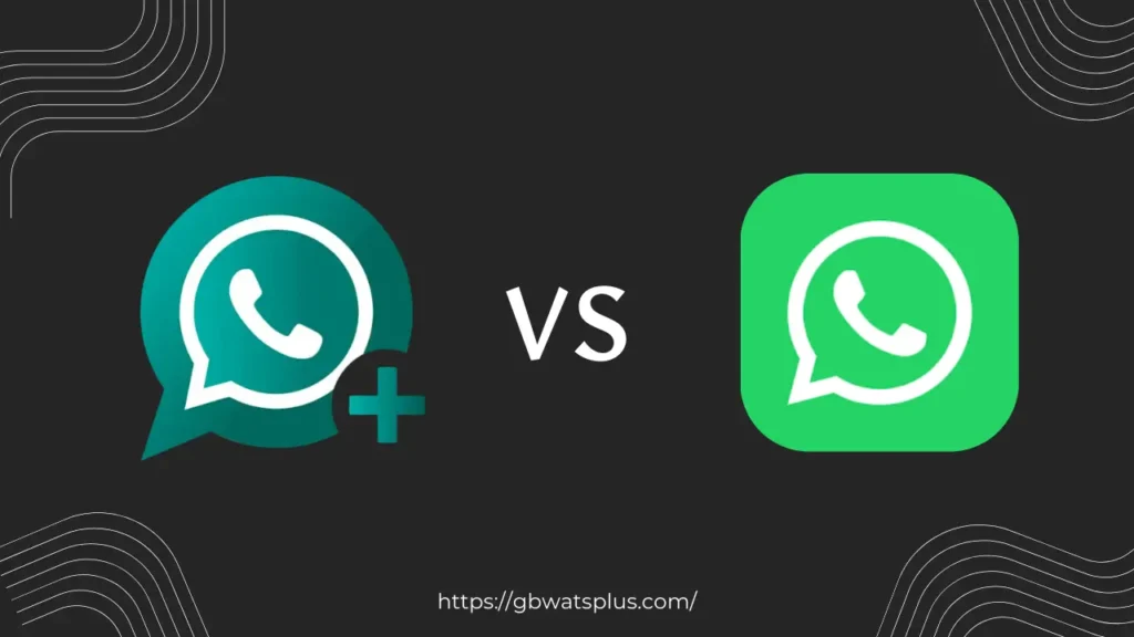مقارنة بين تطبيق واتساب البريطاني وتطبيق واتساب الرسمي