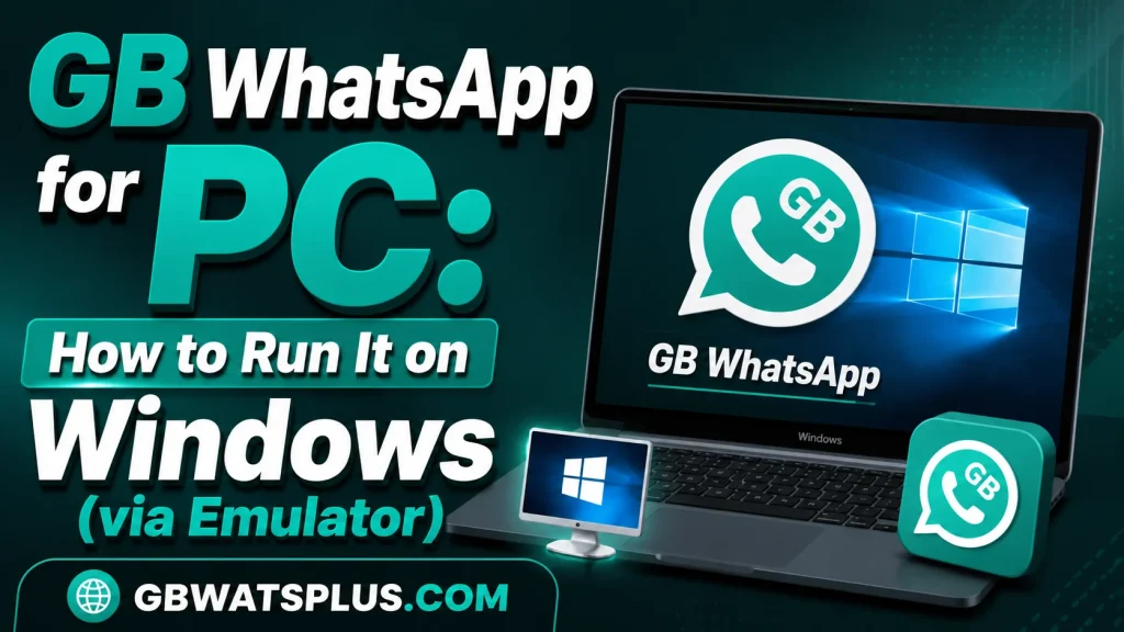 GB WhatsApp for PC How to Run It on Windows (via Emulator)